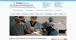 Desktop Screenshot of besthairtransplant.in